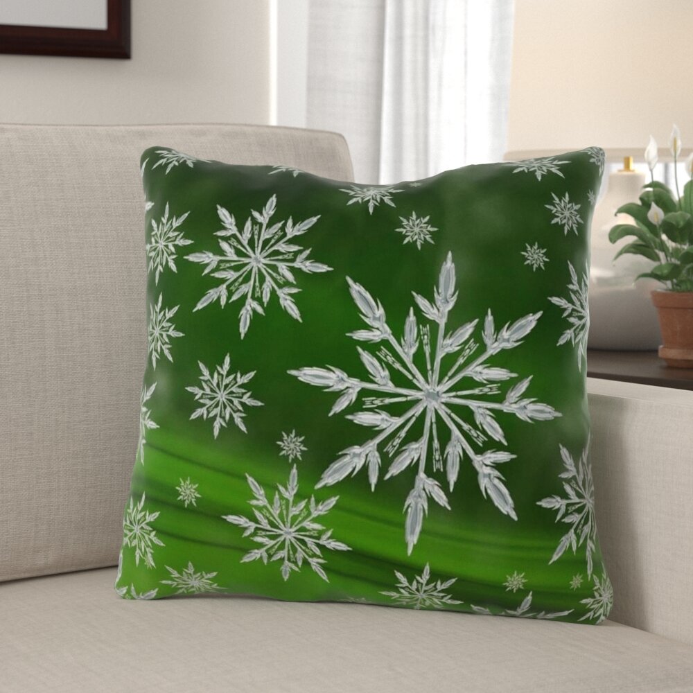 The Holiday Aisle? Carmelo Canvas Indoor/Outdoor Throw Pillow